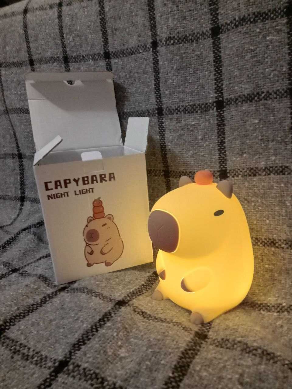 Ночник Капибара Нічник Капібара Декоративна лампа для діток