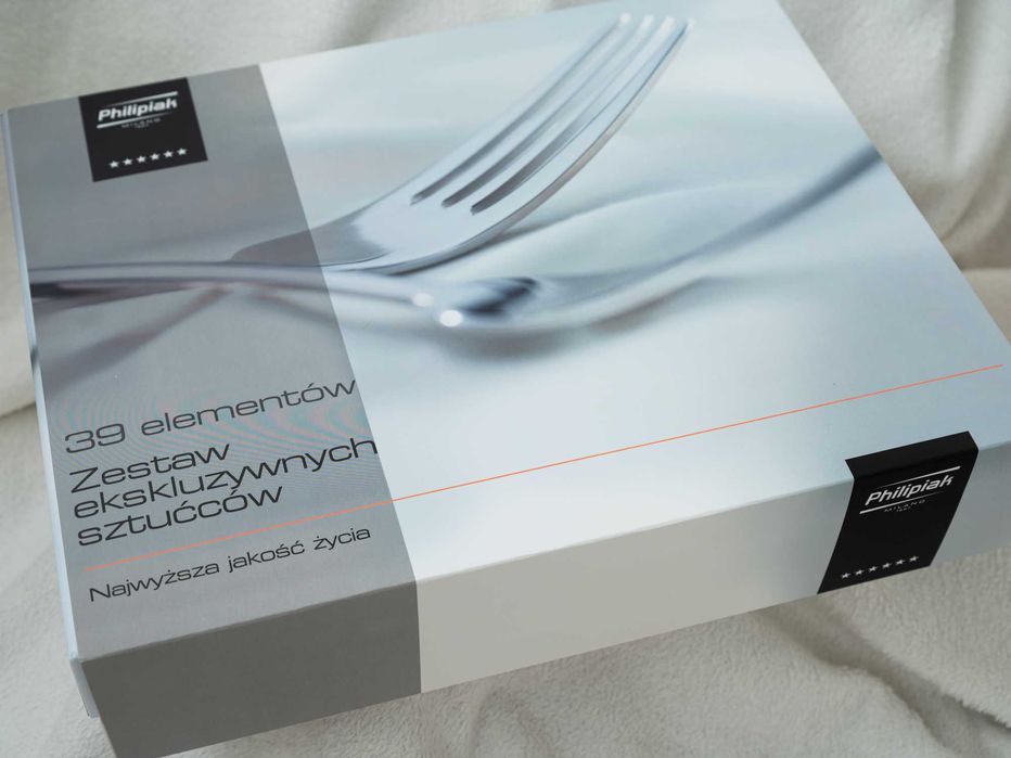 Zestaw ekskluzywnych sztućców Milano Philipiak - 6 osób
