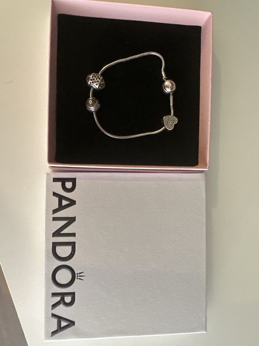 Bransoletka Pandora essence 3 beadsy