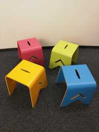 Krzesełko, taboret taborecik dziecięcy różne kolory FV