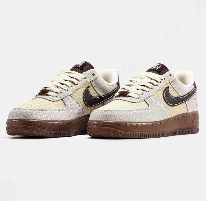 Женские кроссовки Nike Air Force 1 Low Coffee 36-40 найк аир форсе