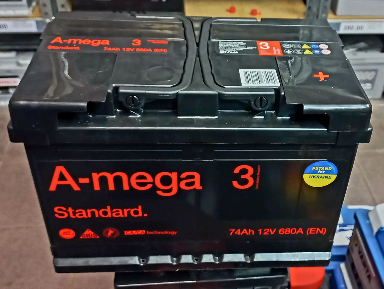 Akumulator AMEGA M3 12V 74AH 680A nowy