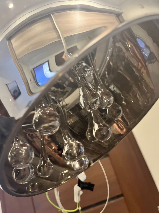 Lampa wisząca Crystal śr. 26cm 2 szt.