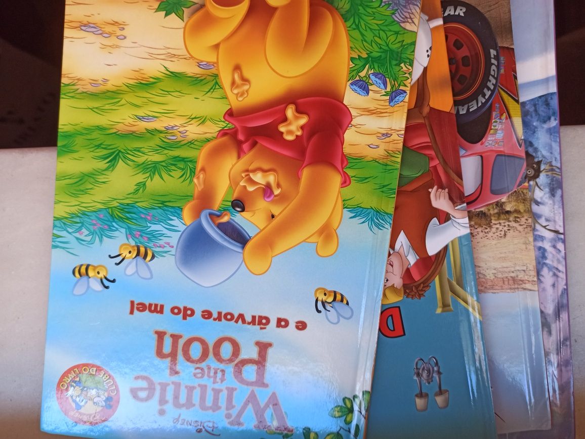 Conjunto de 4 livros Disney infantil