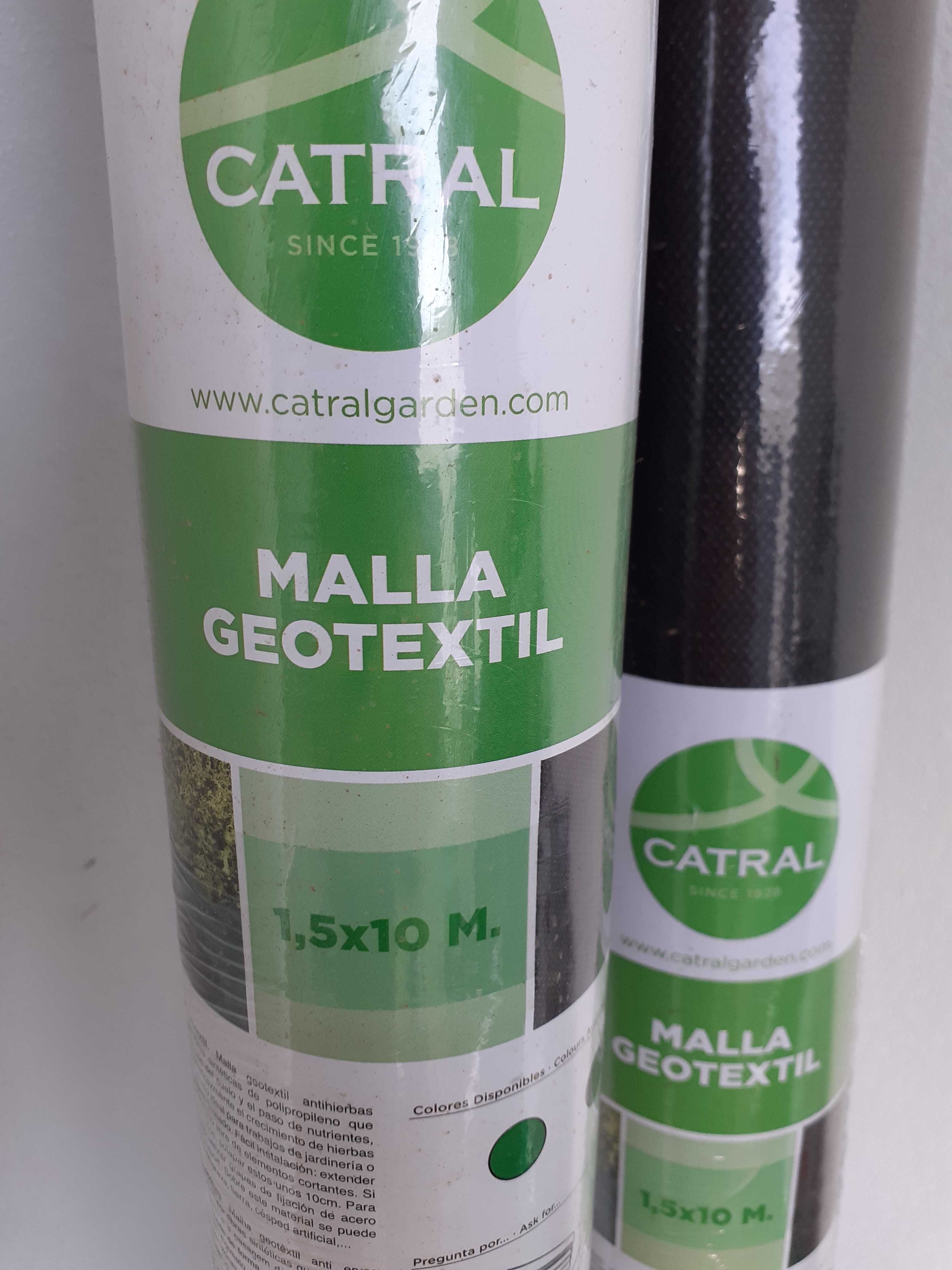 2 Rolos de Malha Geotextil 1,5 por 10 metros