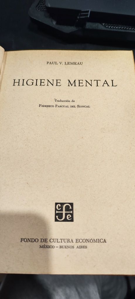 Higiene Mental 1958