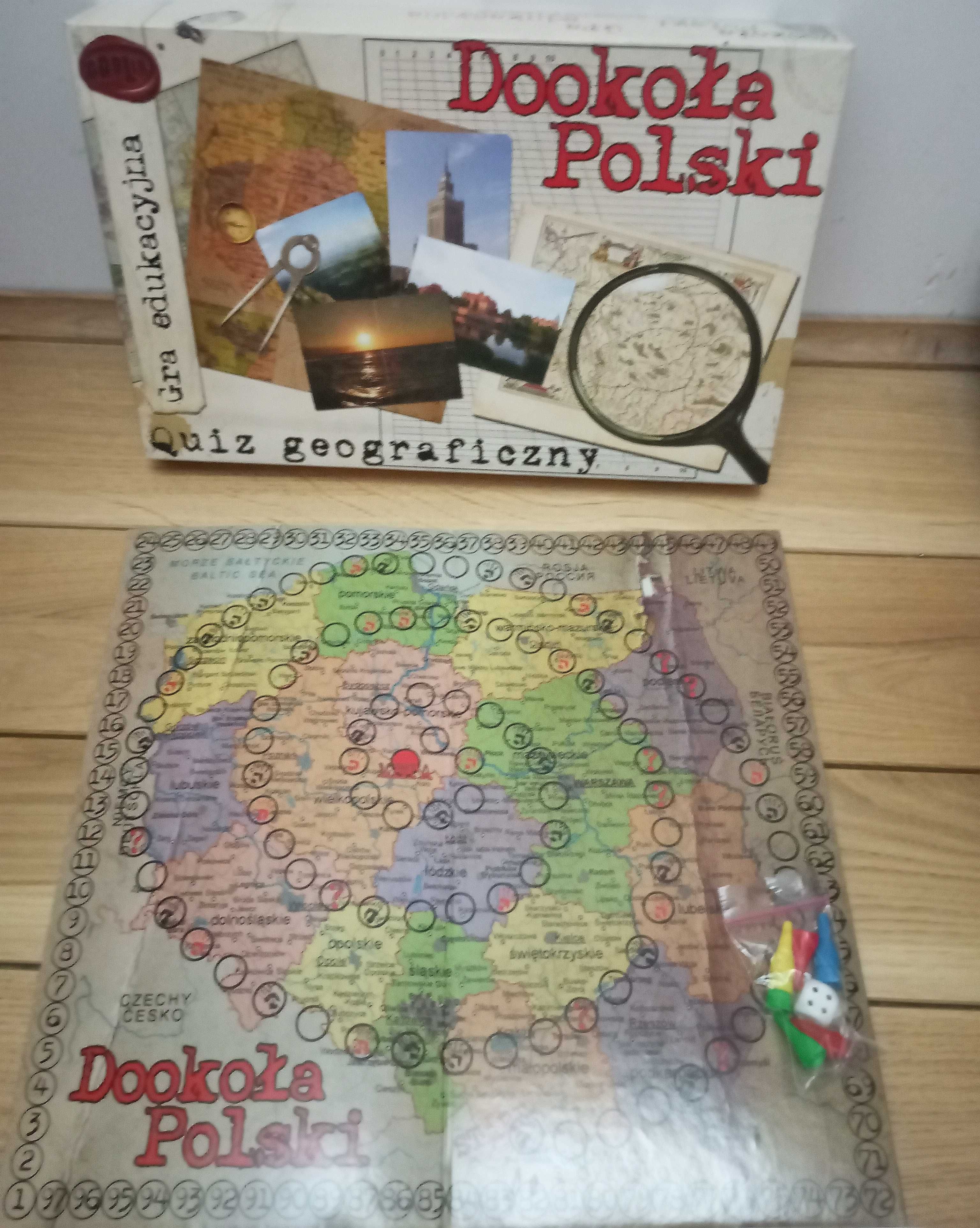 Gra edukacyjna Quiz geograficzny Dookoła Polski Goblin