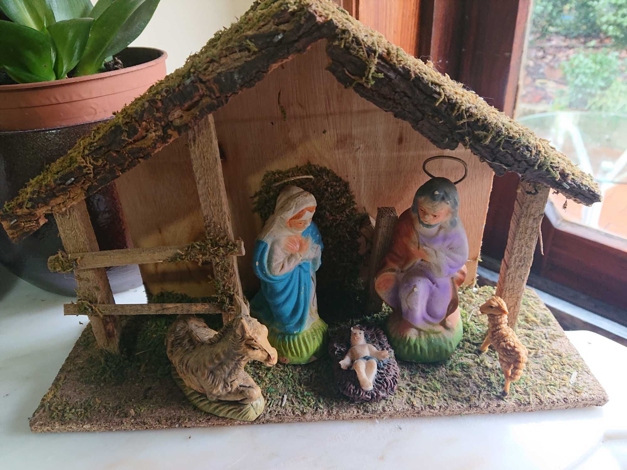 Presepio com cabana