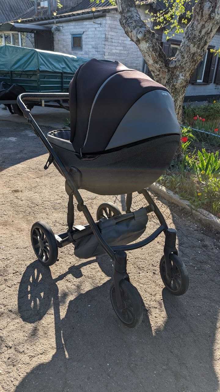 Дитячий візочок Anex m/type pro сіро-чорний, детская коляска