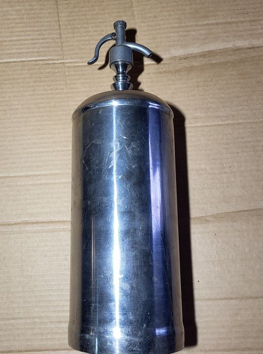 Сифон для води бутиль з нержавійки 5л.