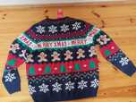 Sweter świąteczny XXL akryl