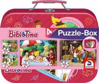 Puzzle Schmidt Box Bibi i Tina 2x100 + 2x150 elem