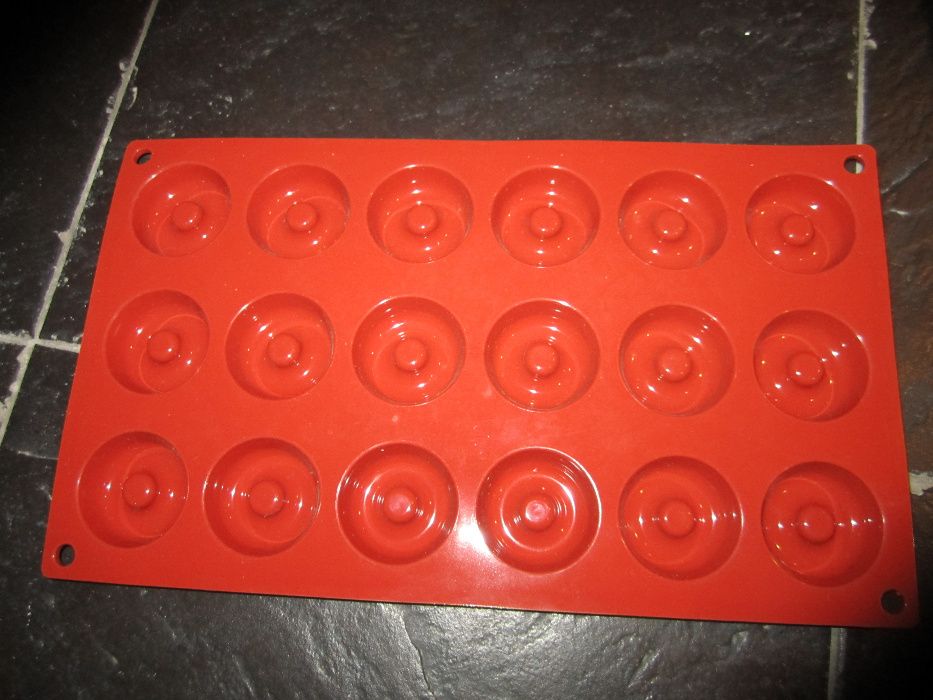 Formas silicone pastelaria