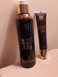 Honey Bronze (spray pernas e gel facial) The Body Shop