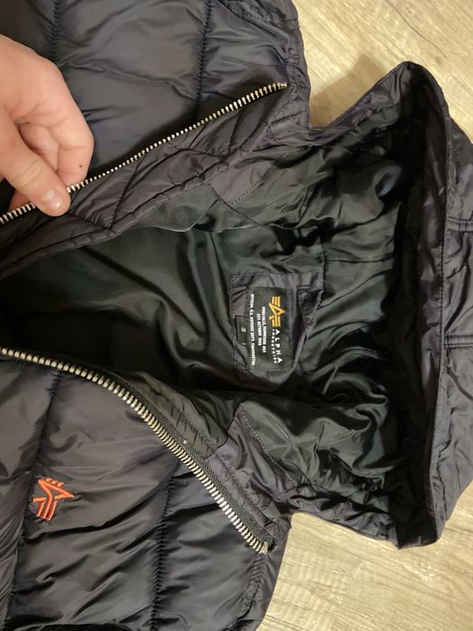 Бомбер Пуховик Alpha Industries