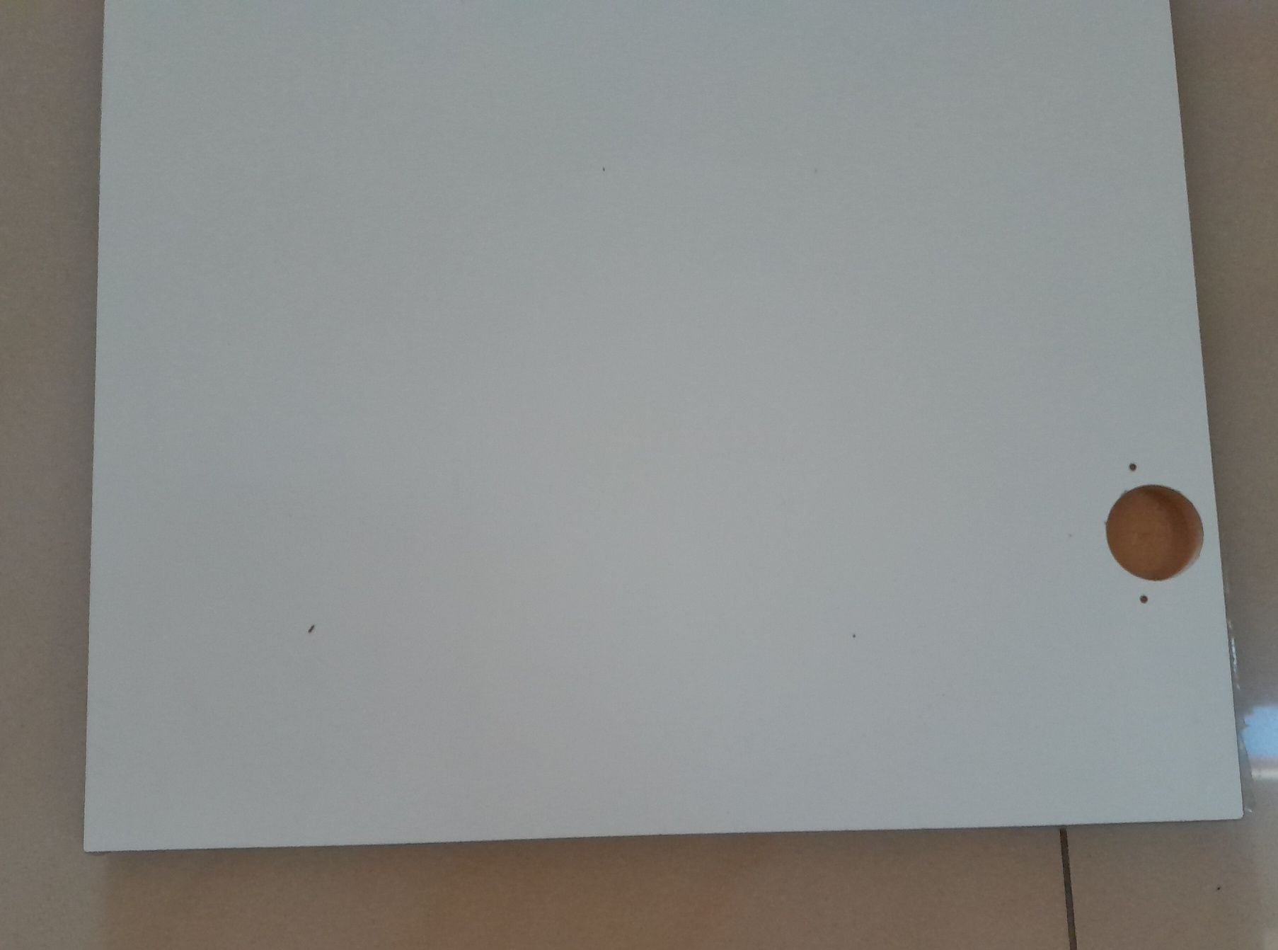 Front (drzwiczki) SZARY POŁYSK  słupka wiszącego Cersanit Smart 170