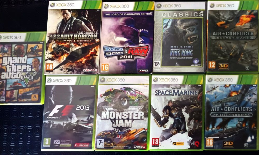 Jogos completos para a Xbox 360