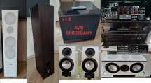 Zestaw kino domowe Onkyo TX-Nr838 + Głośniki 5.0  Canton GLE 496,456,4