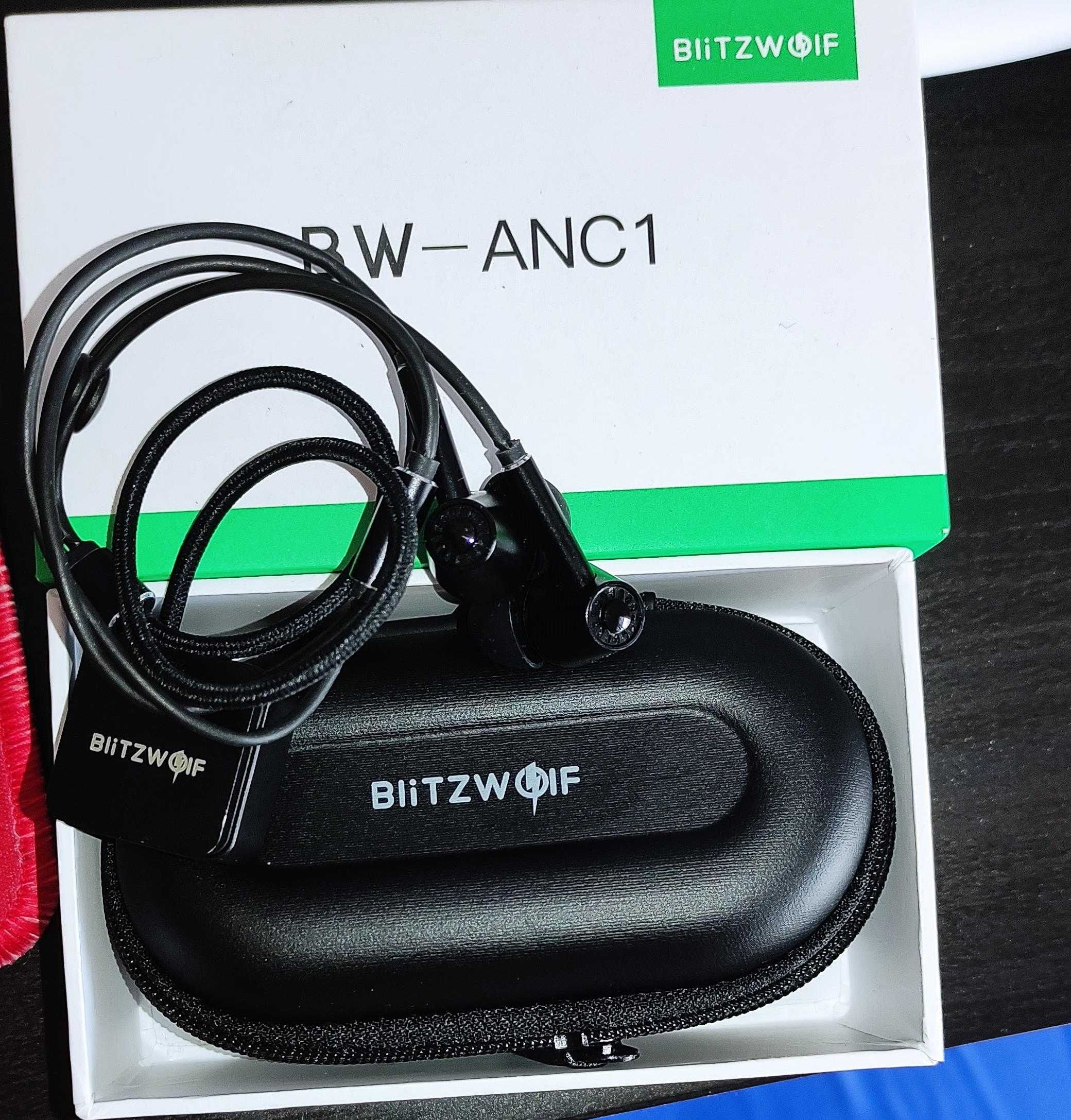 Auriculares Phones BW - ANC1 BlitzWolf com noise reduction