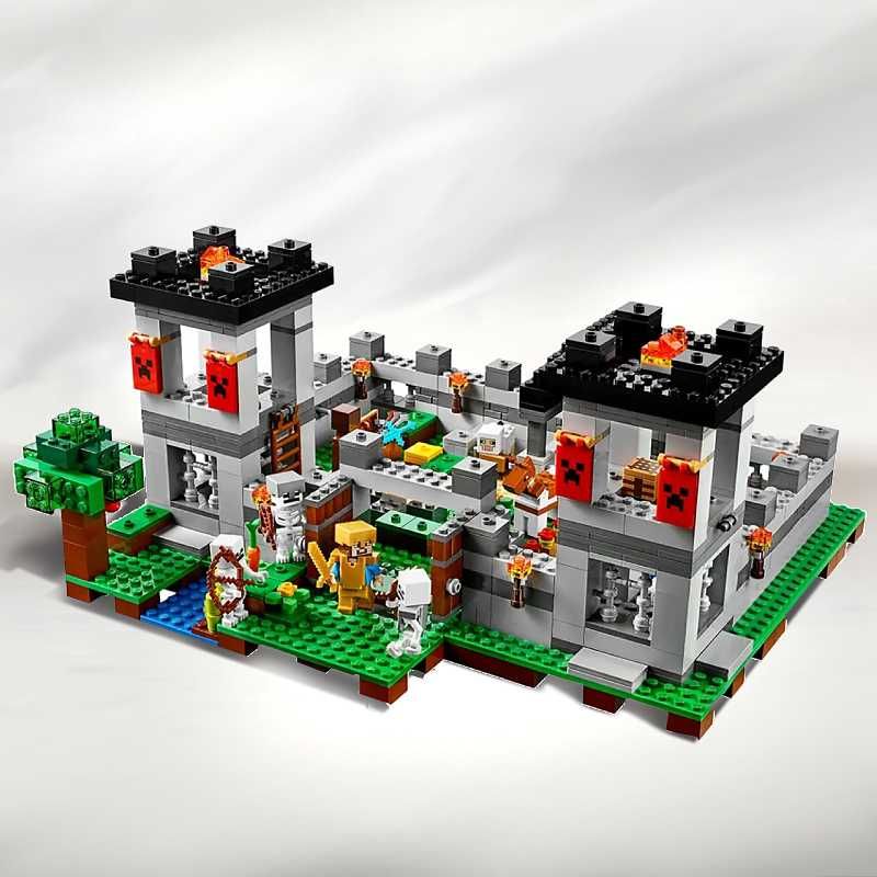 НЕ ЗНАЙТИ! 4 в 1 Конструктор lego Minecraft 21127 лего Майнкрафт 1000д
