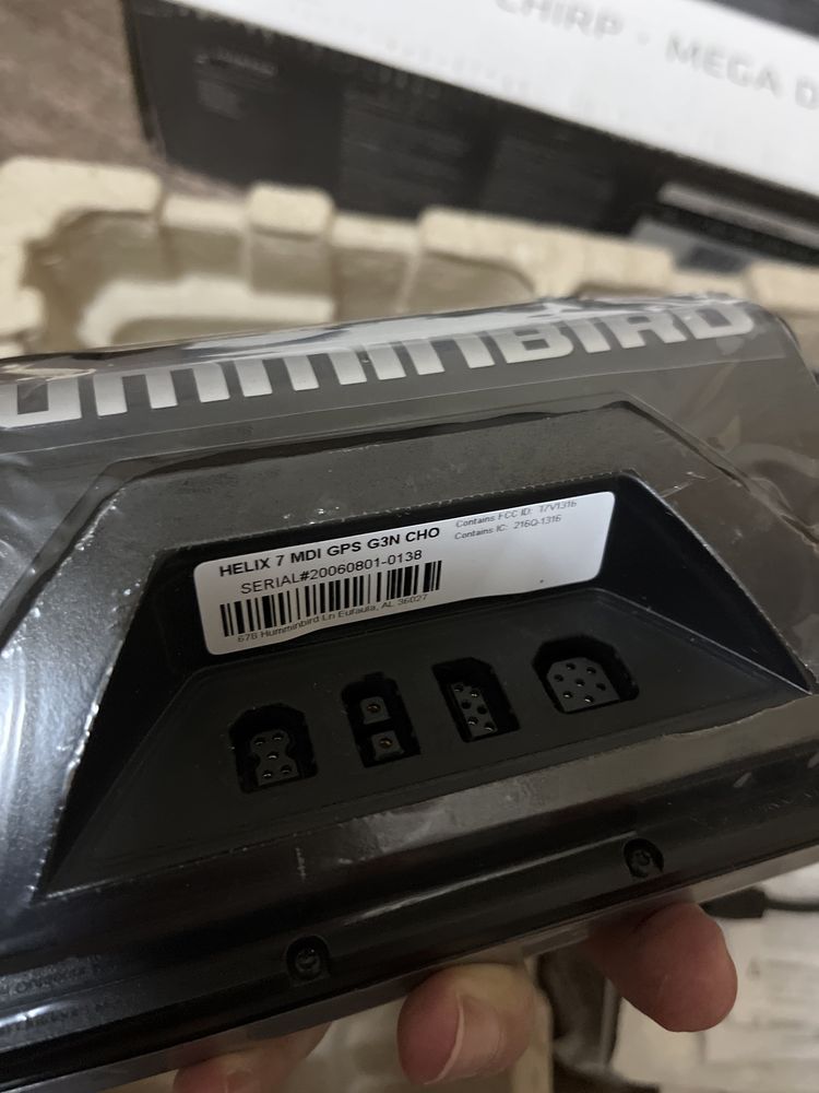 Эхолот Humminbird HELIX 7 CHIRP GPS G3N