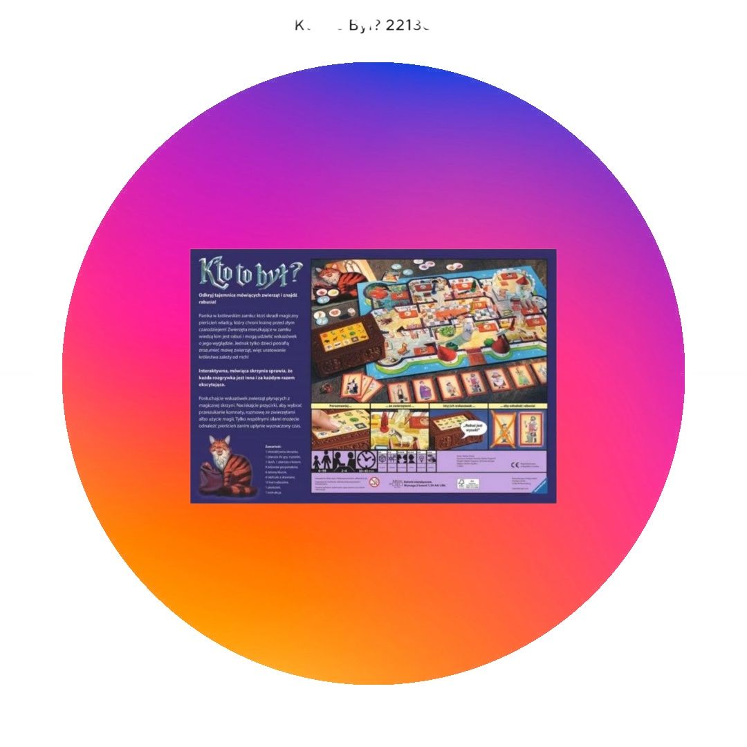 Gra przygodowa Kto to był? Firma Ravensburger