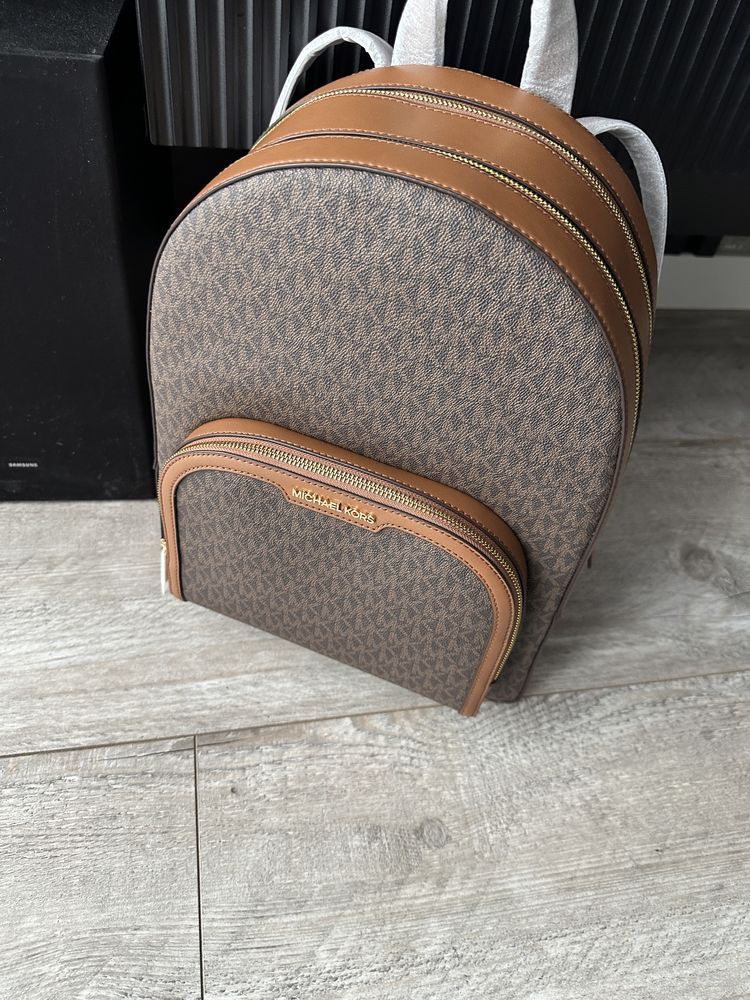 Nowy plecak Jaycee Large Michael Kors brown monogram