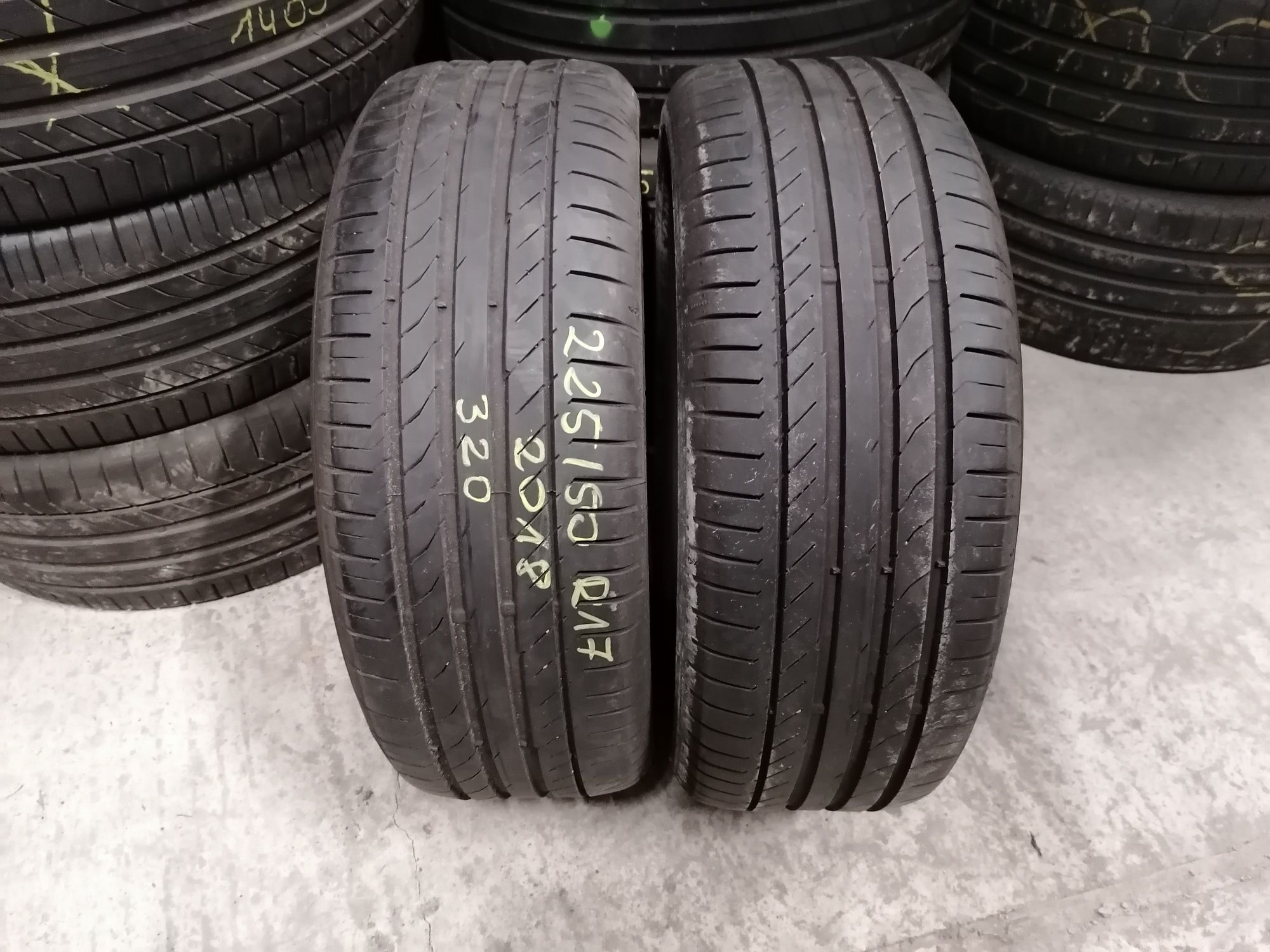 2x225/50 R17 Continental ContiSportContact 5 letnie