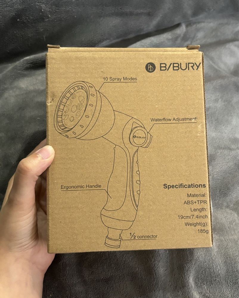 Pistola de rega de 10 modos Bibury Nova