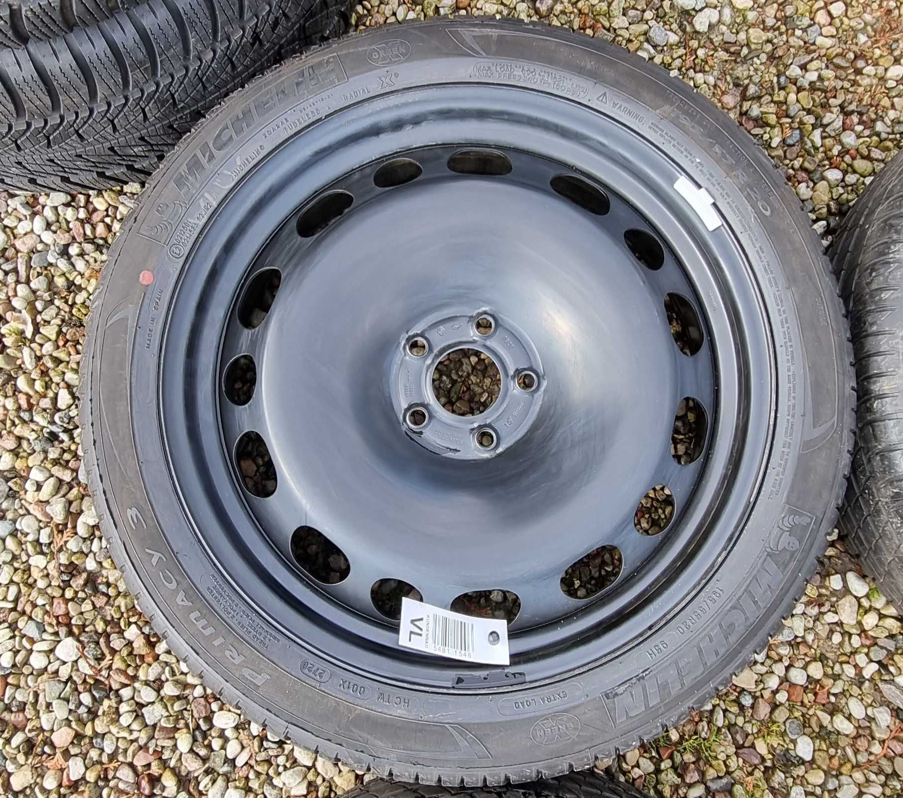 Koła letnie 20"  Felgi stalowe 5x114,3 Renault Scenic Kadiar Espace