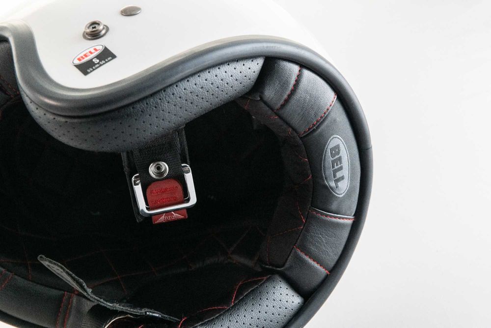 Kask otwarty BELL Custom 500 biały rozmiar S