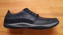 Кожаные Clarks 29см 44р мокасины