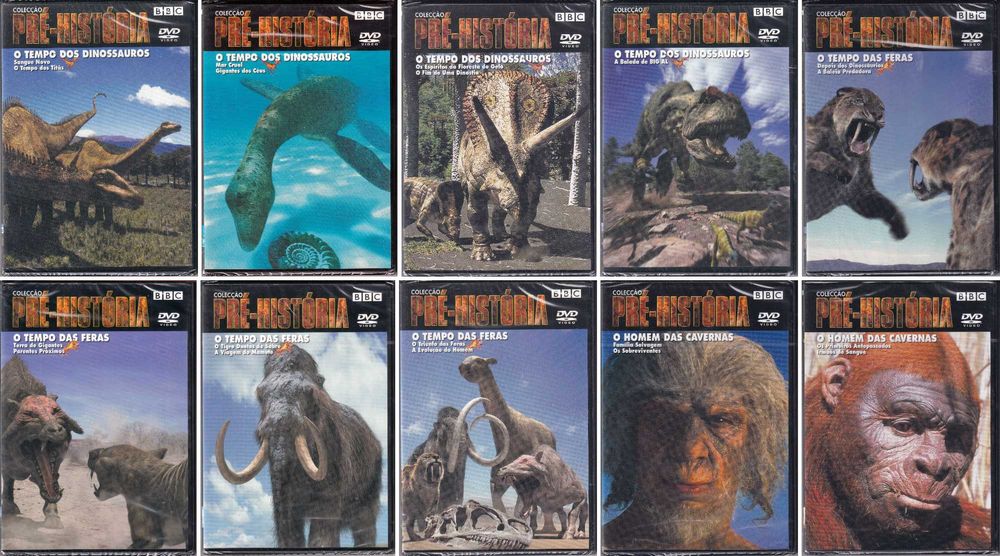 DVD - BBC Colecção PRÉ-HISTÓRIA