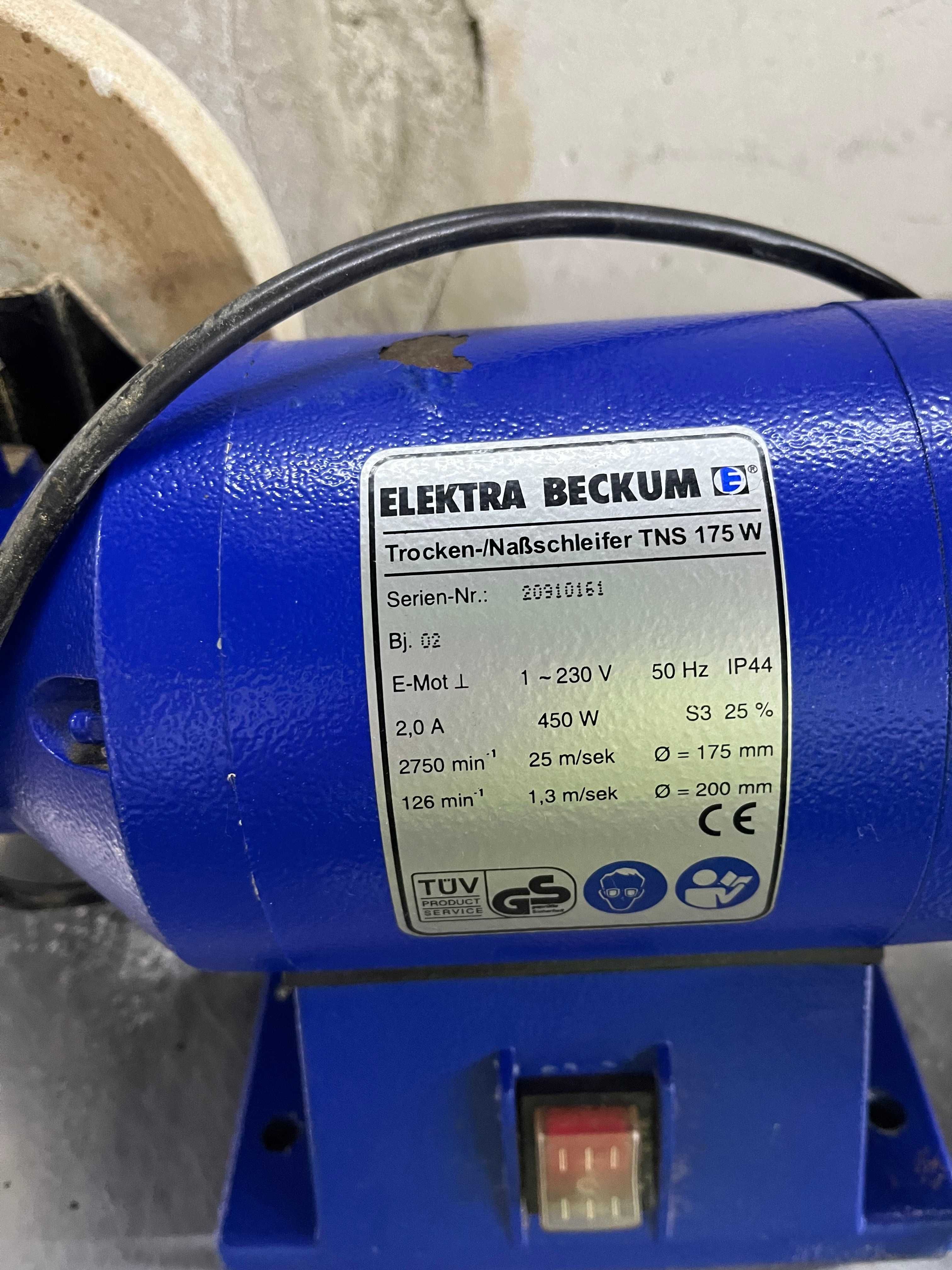 Szlifierka stołowa Elektra Beckum TNS 175 W