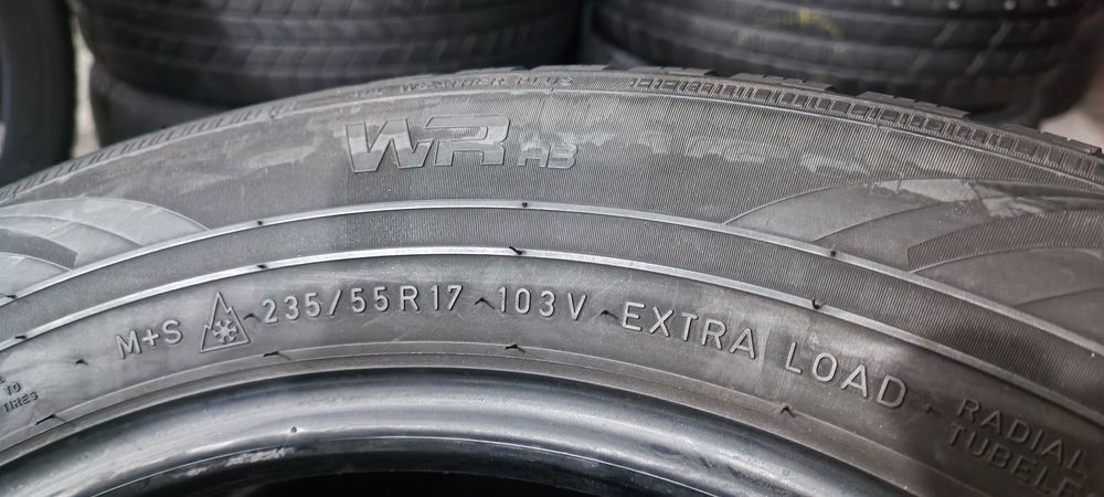235/55 R17 103V Nokian WR A3 XL Зимові шини б/у СКЛАД