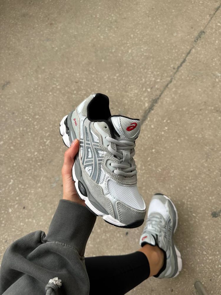 Кросівки унісекс 36-45 Asics Gel NYC 'White Steel Grey', асікси, асикс