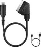Konwerter AXFEE Scart na HDMI