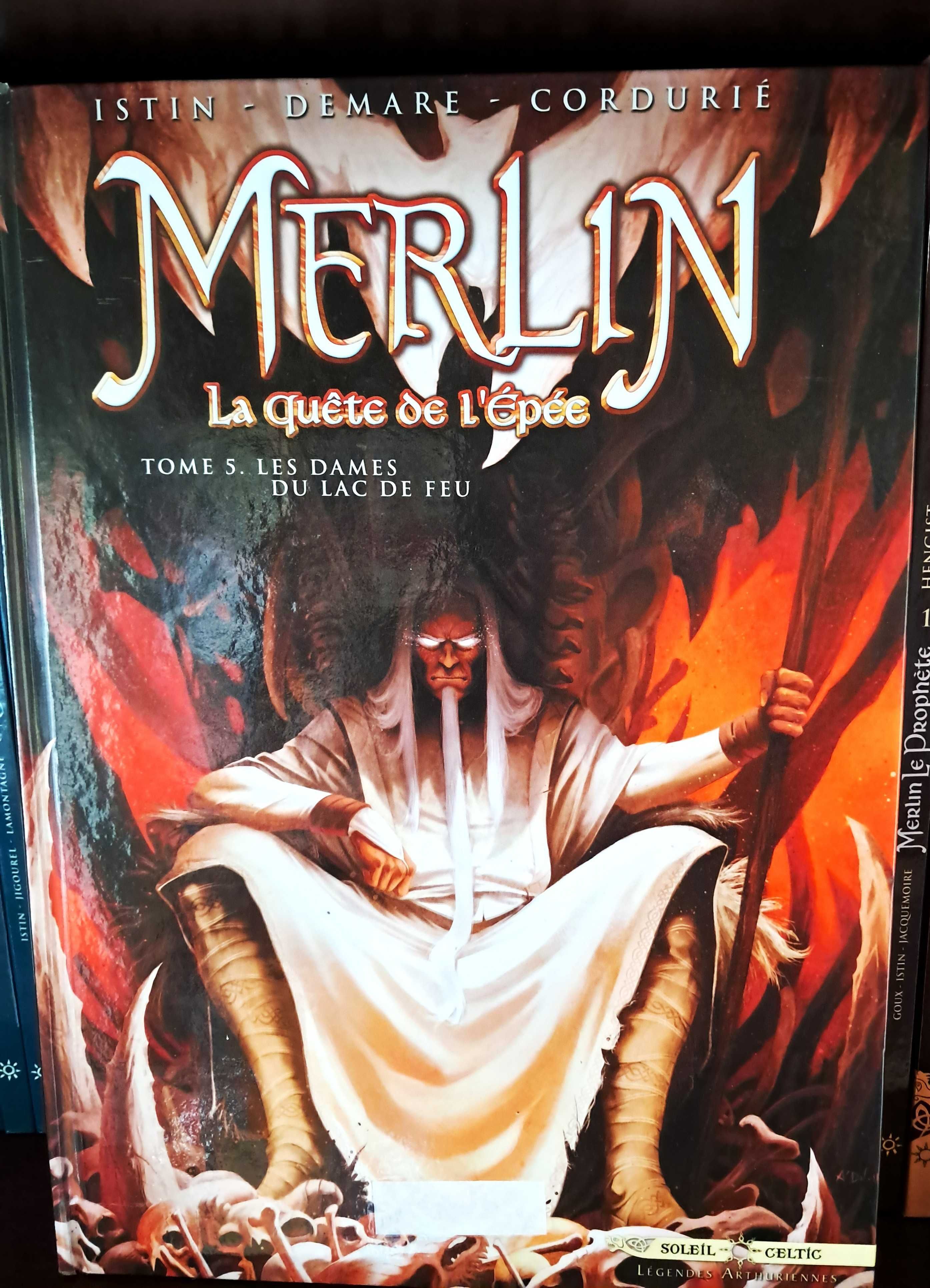 BD – Istin/Lambert, Demare, Goux & Vukić – Universo Merlin (francês)