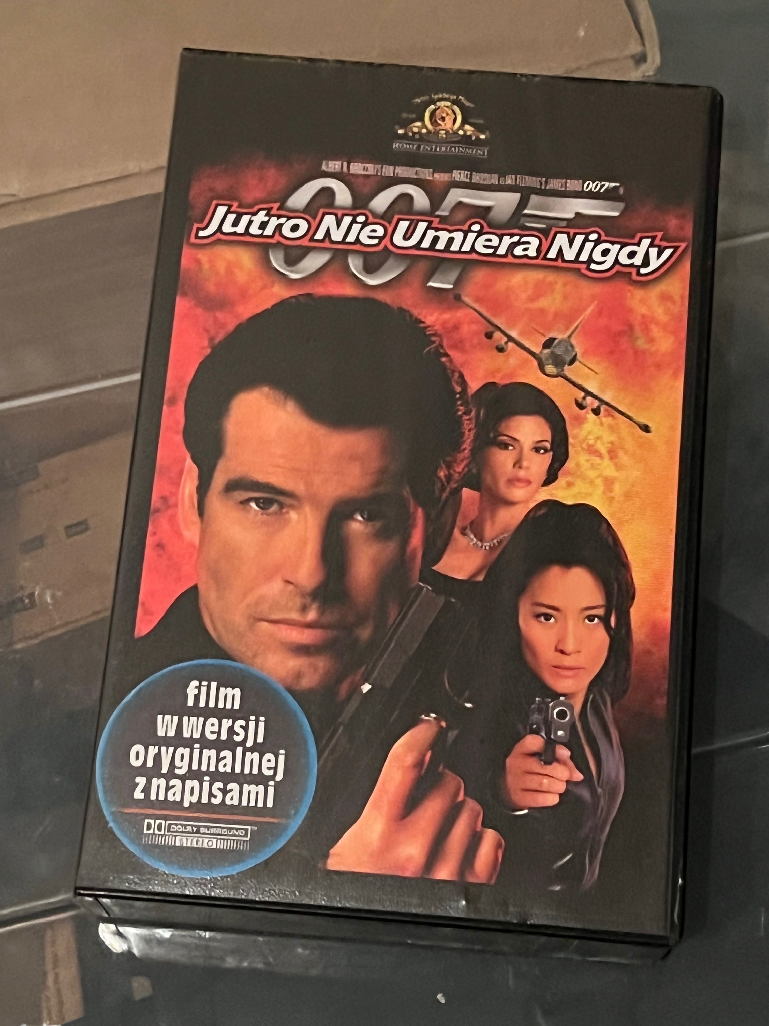 Kasety VHS 007 james bond adwokat diabła armagedon krytyczna decyzja