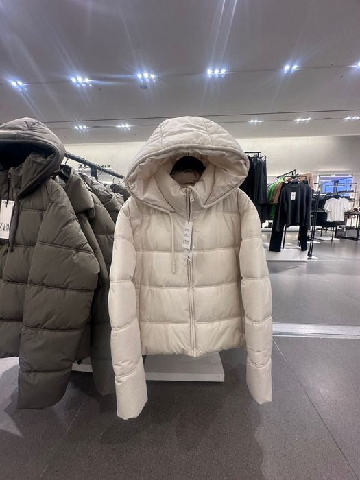 Нова колекція Zara!Зимовий пуфер куртка до -20 градусів від Хс до ххл