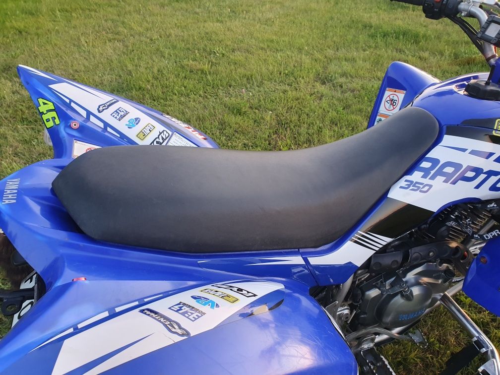 Yamaha raptor 350 dopieszczona, bez wkładu  !!