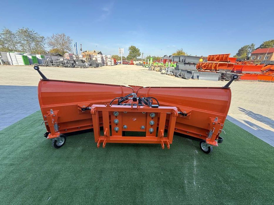 Pług komunalny do śniegu strzałka SKŁADANY spych