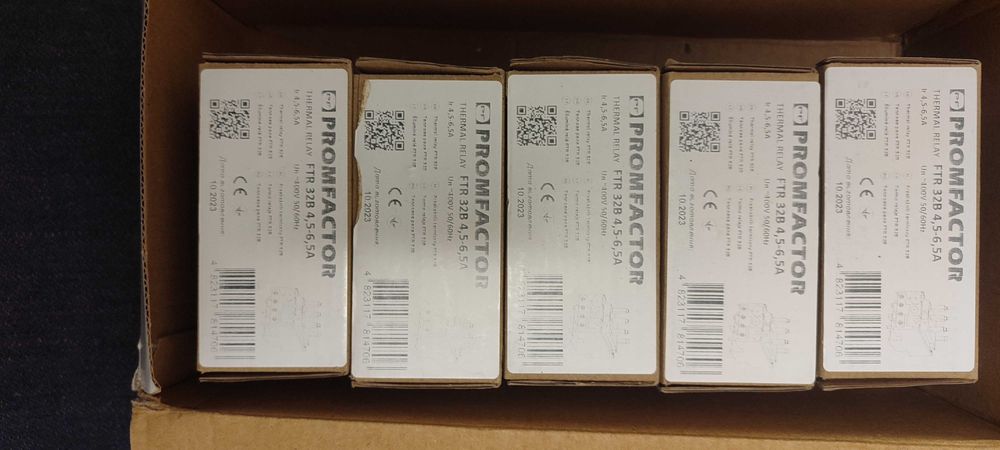 Теплове реле FTR 32B 4,5-6,5 A