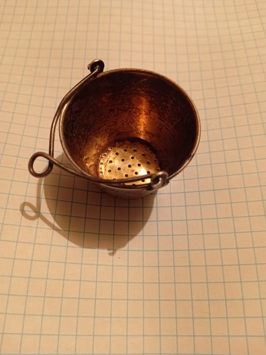 Серебряное ситечко для чая