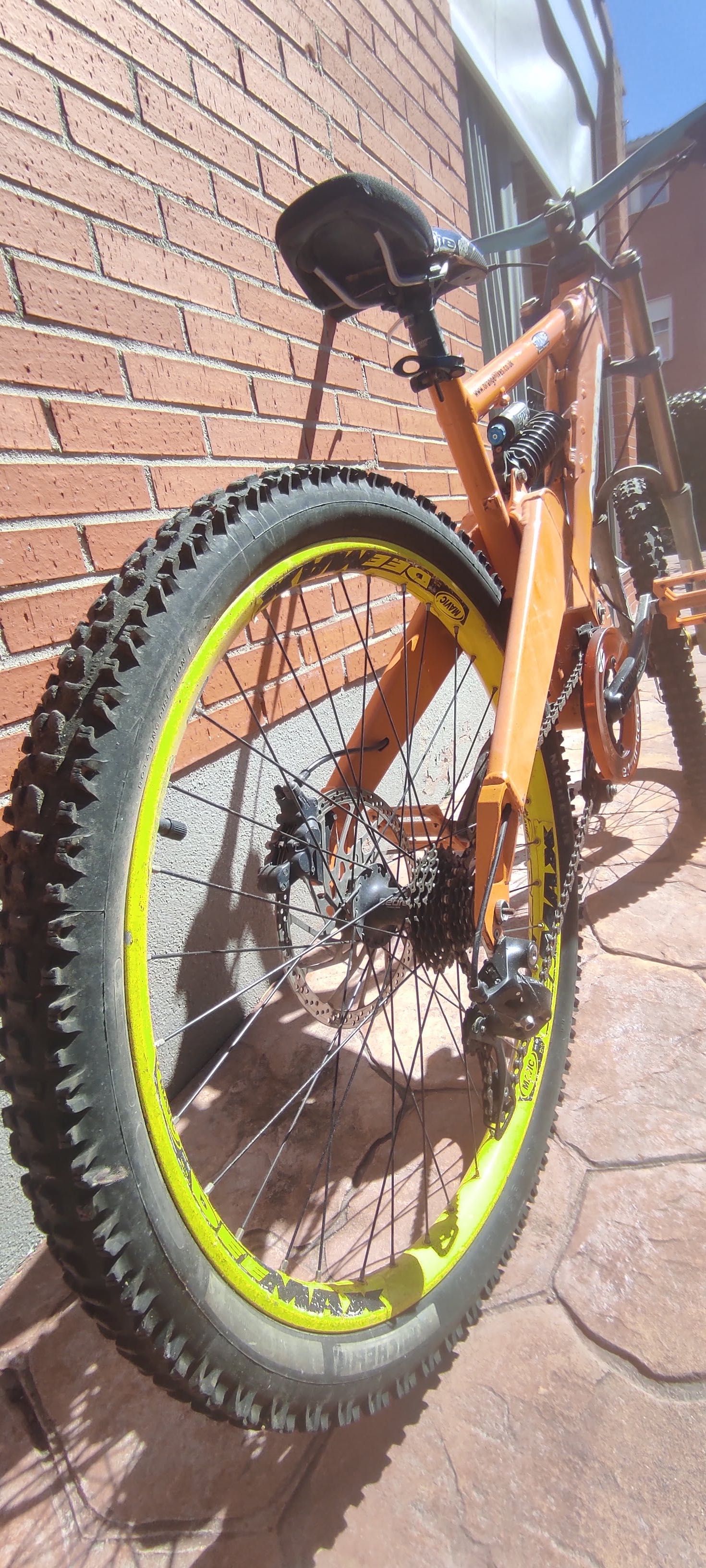 bicicleta  orange 223