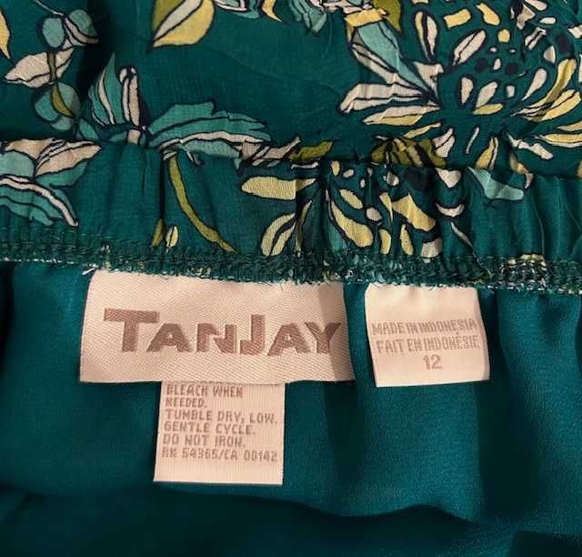 TanJay Spódnica maxi w piękne kwiaty 40/US 12