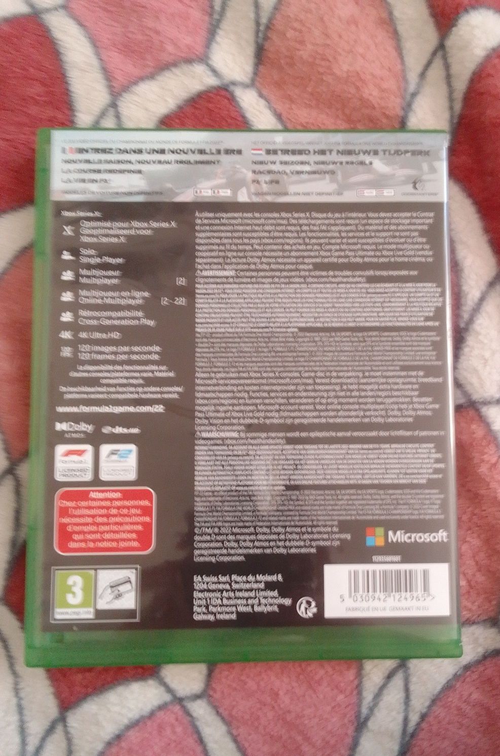 F1 22 na Xbox series X