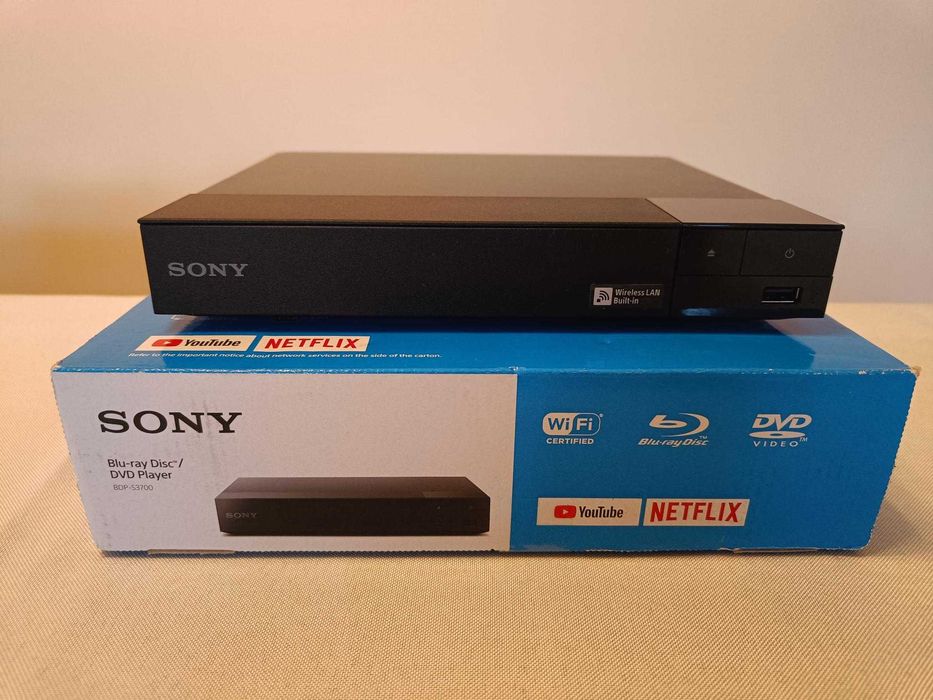 Odtwarzacz Sony Blu-ray/DVD BDP-S3700