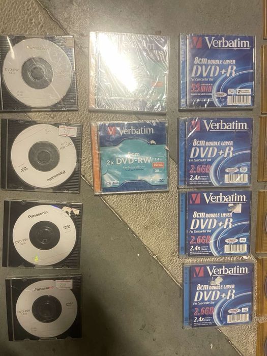 Mini dvd-r;mini dvd-rw 8 см.