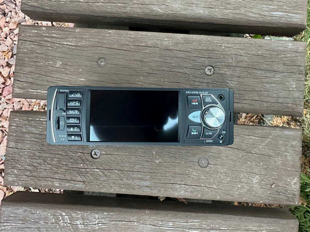 Магнитола Pioneer 1Din сенсорная 4.1". Автомагнитола Пионер 4х80ватт.